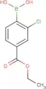 2-Chloro-4-(ethoxycarbonyl)benzeneboronic acid