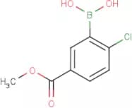 2-Chloro-5-(methoxycarbonyl)benzeneboronic acid