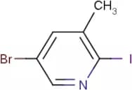 5-Bromo-2-iodo-3-methylpyridine