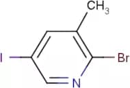 2-Bromo-5-iodo-3-methylpyridine
