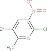 5-Bromo-2-chloro-6-methyl-3-nitropyridine