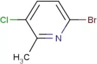 6-Bromo-3-chloro-2-methylpyridine
