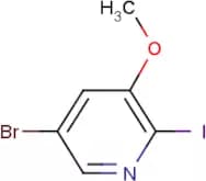 5-Bromo-2-iodo-3-methoxypyridine