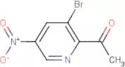 2-Acetyl-3-bromo-5-nitropyridine
