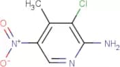 2-Amino-3-chloro-4-methyl-5-nitropyridine