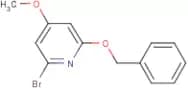 2-Benzyloxy-6-bromo-4-methoxypyridine
