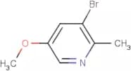 3-Bromo-5-methoxy-2-methylpyridine