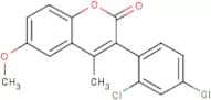 3-(2,4- Dichlorophenyl)- 6-methoxy-4-methylcoumarin