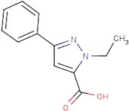 1-Ethyl-3-phenyl-1h-pyrazole-5-carboxylic acid