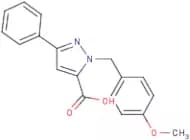 1-(4-Methoxybenzyl)-3-phenyl-1h-pyrazole-5-carboxylic acid