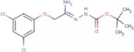 N'-[1-Amino-2-(3,5-dichlorophenoxy)ethylidene]hydrazinecarboxylic acid tert-butyl ester