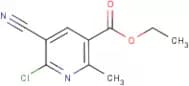 Ethyl 6-chloro-5-cyano-2-methylnicotinate