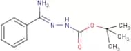 N'-[1-Amino-1-phenylmethylidene]hydrazinecarboxylic acid tert-butyl ester