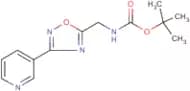 5-(tert-Butyloxycarbonyamino)methyl-3-pyridin-3-yl-[1,2,4]oxadiazole
