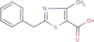 2-Benzyl-4-methylthiazole-5-carboxylic acid