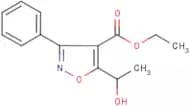 Ethyl 5-(1-hydroxyethyl)-3-phenylisoxazole-4-carboxylate