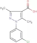 1-(3-Chloro-phenyl)-3,5-dimethyl-1H-pyrazole-4-carboxylic acid