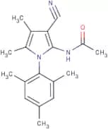 N-[3-Cyano-4,5-dimethyl-1-(2,4,6-trimethyl-phenyl)-1H-pyrrol-2-yl]-acetamide