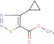 4-Cyclopropyl-[1,2,3]thiadiazole-5-carboxylic acid methyl ester