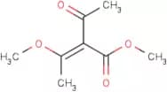 2-Acetyl-3-methoxy-but-2-enoic acid methyl ester