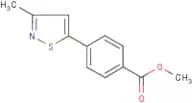 4-(3-Methyl-isothiazol-5-yl)-benzoic acid methyl ester