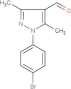 1-(4-Bromophenyl)-3,5-dimethyl-1H-pyrazole-4-carboxaldehyde
