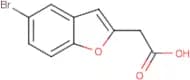 (5-Bromobenzofuran-2-yl)acetic acid