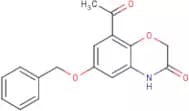 8-Acetyl-6-(benzyloxy)-2H-benzo[b][1,4]oxazin-3(4H)-one