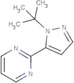 2-(1-(tert-Butyl)-1H-pyrazol-5-yl)pyrimidine