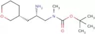 tert-Butyl ((S)-2-amino-3-((R)-tetrahydro-2H-pyran-3-yl)propyl)(methyl)carbamate