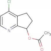 4-Chloro-6,7-dihydro-5H-cyclopenta[b]pyridin-7-yl acetate