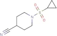 1-(Cyclopropylsulfonyl)piperidine-4-carbonitrile