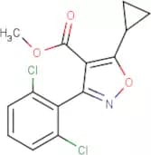 Methyl 5-cyclopropyl-3-(2,6-dichlorophenyl)isoxazole-4-carboxylate