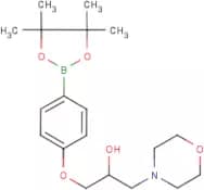 4-(2-Hydroxy-3-morpholin-4-ylpropoxy)benzeneboronic acid, pinacol ester