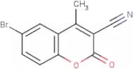 6-Bromo-3-cyano-4-methylcoumarin