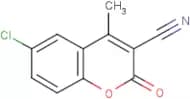 6-Chloro-3-cyano-4-methylcoumarin