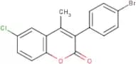 3-(4’-Bromophenyl)-6-chloro-4-methylcoumarin