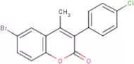 6-Bromo-3-(4’-chlorophenyl)-4-methylcoumarin