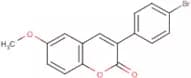 3-(4'-Bromophenyl)-6-methoxycoumarin