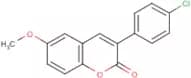 3-(4'-Chlorophenyl)-6-methoxycoumarin