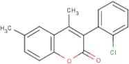 3-(2’-Chlorophenyl)-4,6-dimethylcoumarin