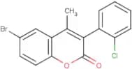 6-Bromo-3-(2’-chlorophenyl)-4-methylcoumarin