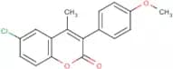 6-Chloro-3-(4'-methoxyphenyl)-4-methylcoumarin