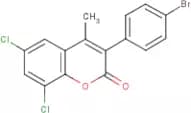3-(4’-Bromophenyl)-6,8-dichloro-4-methylcoumarin