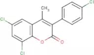 3-(4’-Chlorophenyl)-6,8-dichloro-4-methylcoumarin