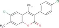 6-Chloro-3-(4’-chlorophenyl)-4,7-dimethylcoumarin