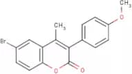 6-Bromo-3-(4’-methoxyphenyl)-4-methylcoumarin