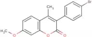 3-(4’-Bromophenyl)-7-methoxy-4-methylcoumarin