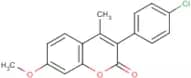 3-(4’-Chloropheny)-7-methoxy-4-methylcoumarin