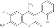 6-Chloro-3-(2’-chlorophenyl)-4,7-dimethylcoumarin